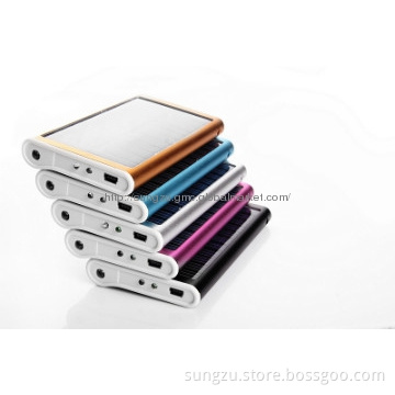 2600MAH Solar Phone Charger for iPhone/Blackberry/Smartphones